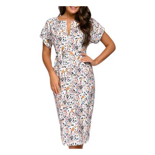 Платье женское D&M by 1001DRESS 0112001-01324WP белое XS в Зарина