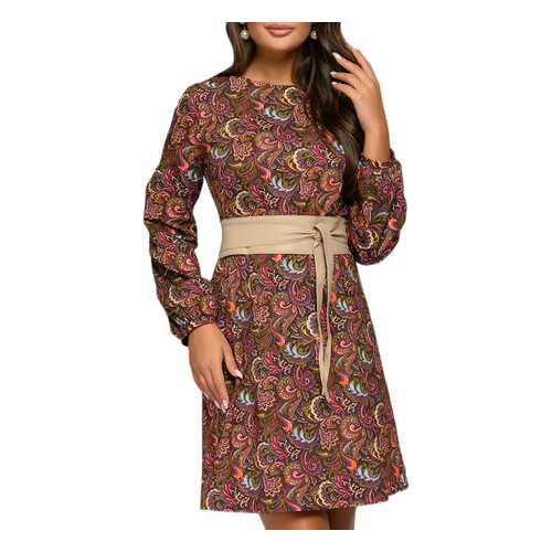 Платье женское D&M by 1001DRESS 0112001-01958BO красное L в Зарина