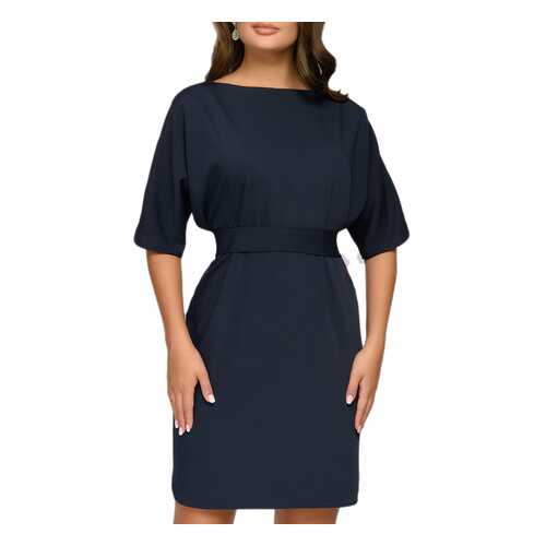 Платье женское D&M by 1001DRESS DM01652DB синее XL в Зарина