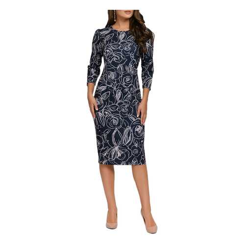 Платье женское D&M by 1001DRESS DM01653DB синее XS в Зарина