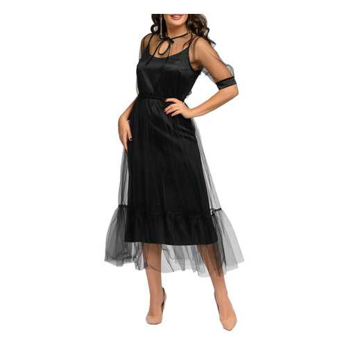 Вечернее платье женское D&M by 1001DRESS DM01734BB черное XS в Зарина